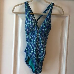 One piece bathing suit